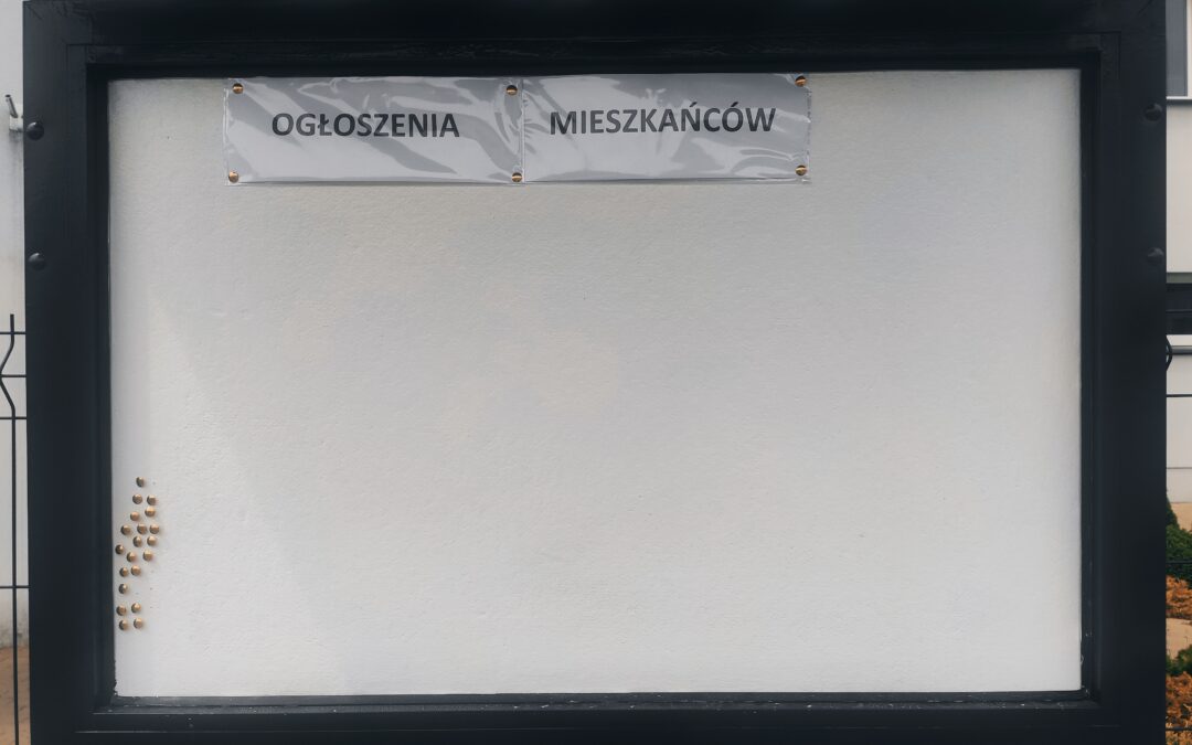 Tablica Ogłoszeń dla Mieszkańców